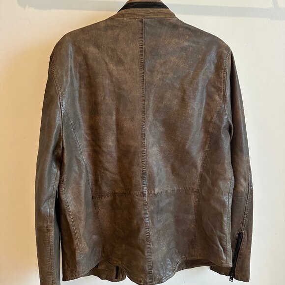 Lamb skin men's jacket - Picture 2 of 4
